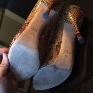 Gucci Shoes - Gucci snakeskin pumps Gucci Shoes - Gucci snakeskin pumps